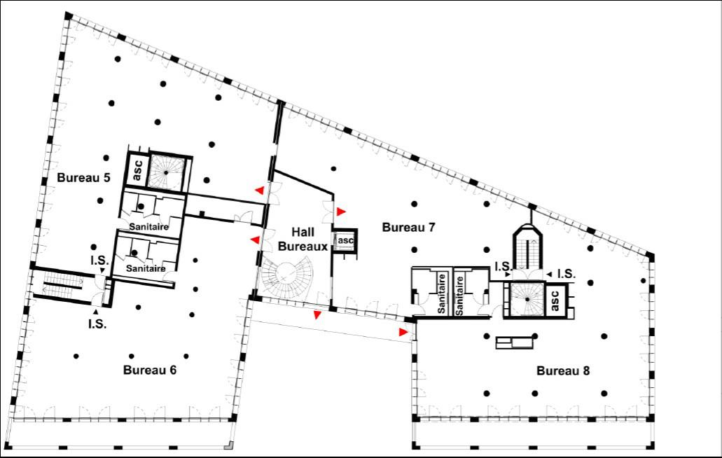 Bureau Bordeaux 1664m² Vente bureau Bordeaux Gironde OVBUR2001789 0
